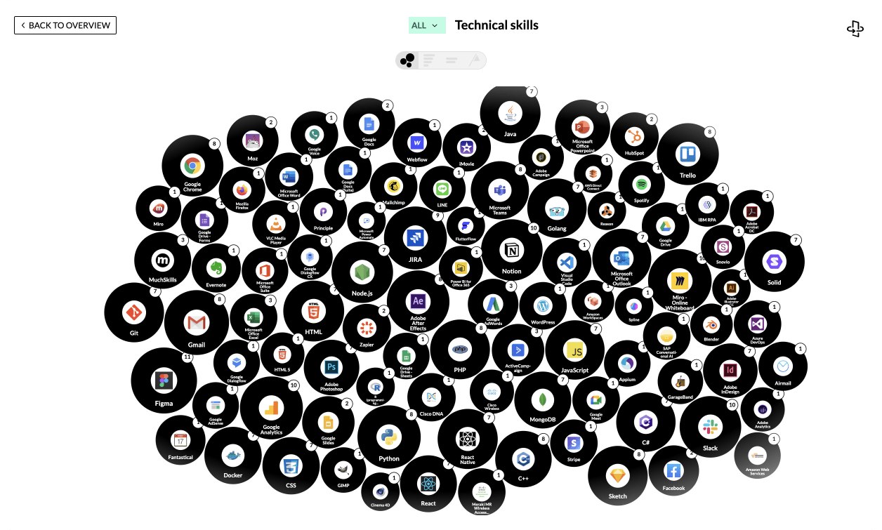 Skills Overview MuchSkills
